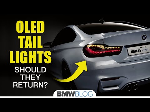 BMW OLED Tail Lights | Should they make a comeback?