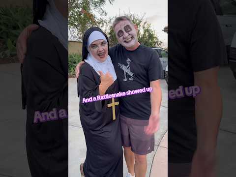 Halloween and a Rattlesnake #party #halloween #fyp #youtube