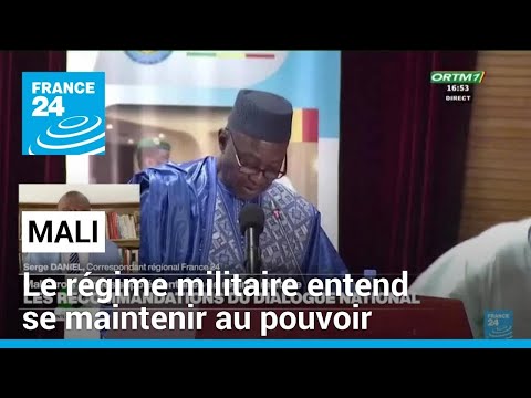 Mali : de deux à cinq ans supplémentaires de régime militaire • FRANCE 24