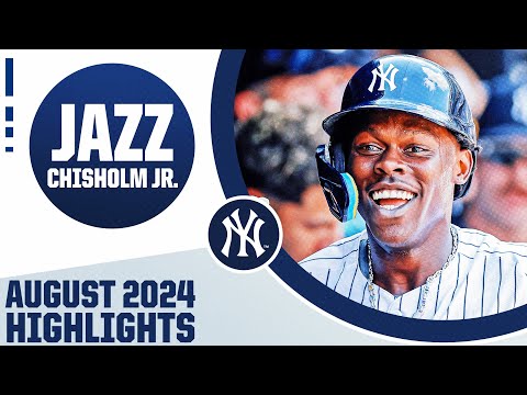 Jazz Chisholm Jr. August 2024 highlights (INSTANT IMPACT with the Yankees!)