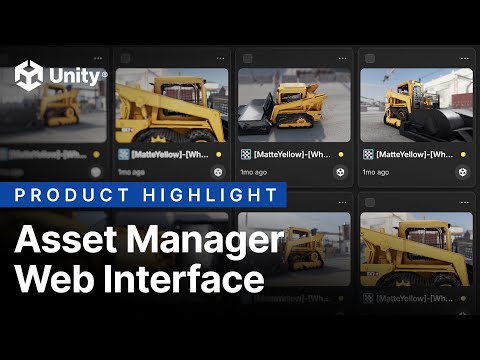 Asset Manager web interface