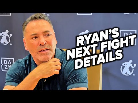 Ryan garcia return revealed by de la hoya who rips wbo over super champion belts