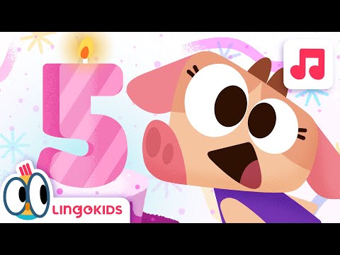 Happy Birthday Song for 5-Year-Olds 🎂5️⃣🎈 Songs for kids | Lingokids