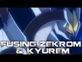 Pokemon Black And White 2 Fusing Zekrom And Kyurem Black Kyurem Youtube