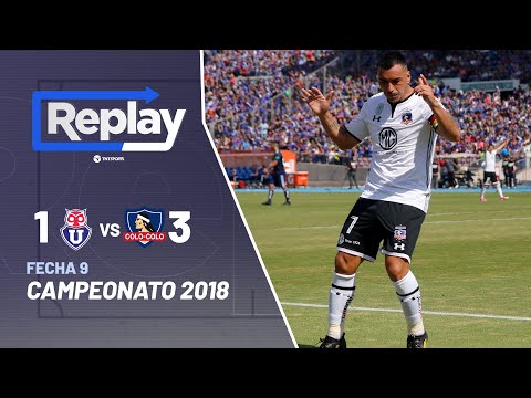 Replay Histórico Superclásico – Universidad de Chile 1 – 3 Colo Colo – 2018