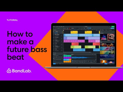 How to make a future bass beat using BandLab's free web Mix Editor (BandLab Tutorial)