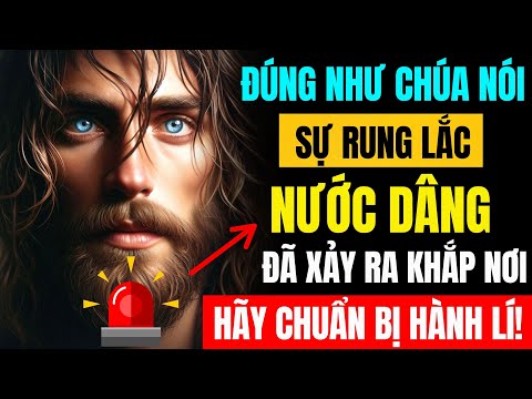 Chúa phán - "Hãy đóng gói hành lý ngay - Rung lắc lớn sắp tới"