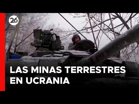 GUERRA RUSIA - UCRANIA | El 25% del territorio ucraniano está sembrado de minas sin detonar