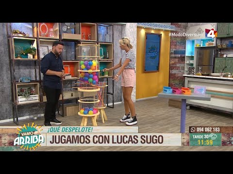 Vamo Arriba - ¡Qué despelote!: Jugamos con Lucas Sugo