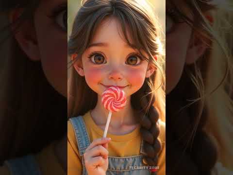 🍭 Title: Luna and the Lollipop Lesson 🌸#LunaAndTheLollipopLesson 🍭, #SweetMoralStories 💖#goodness