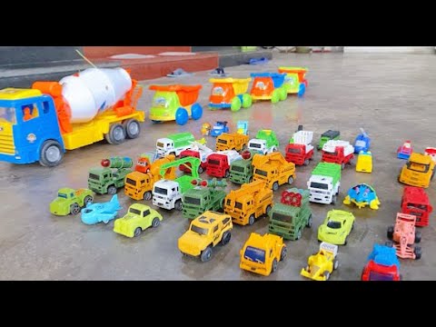 Ô tô Excavator, Bulldozer & Other Trucks for children - HeyKids #car