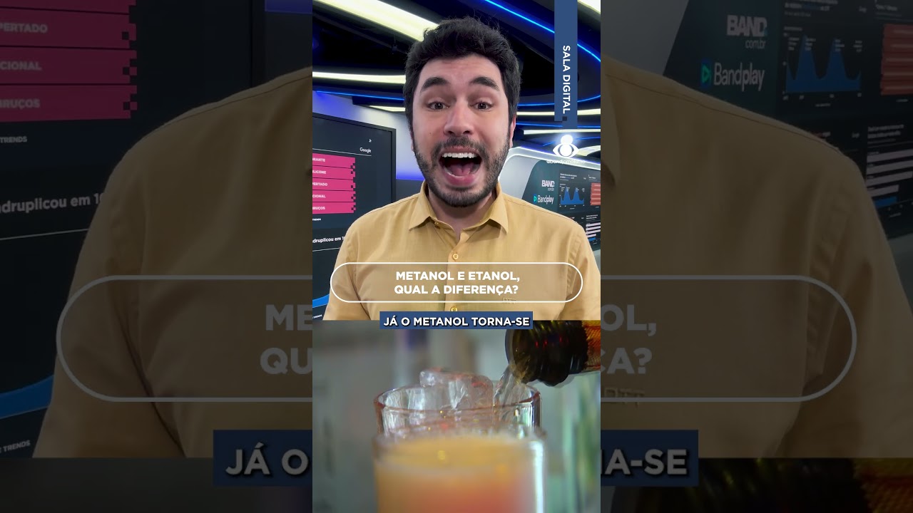 CUIDADO COM O METANOL! 🚨