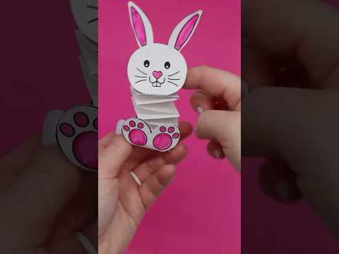 Hopping bunny craft 🐰