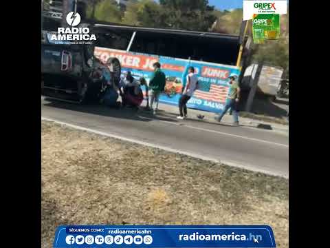 Accidente en El Carrizal, Tegucigalpa / Radio América