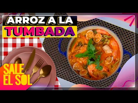 Receta de arroz a la tumbada con la chef Ingrid Ramos y Juan Soler | Sale el Sol