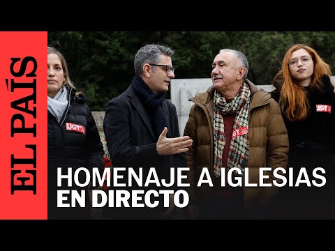DIRECTO | Homenaje del PSOE a Pablo Iglesias en el Cementerio Civil de Madrid | EL PAÍS