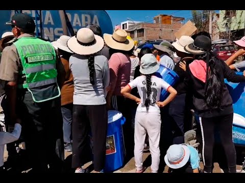 Arequipa: Más de 400 familias llevan 7 días sin agua en Socabaya