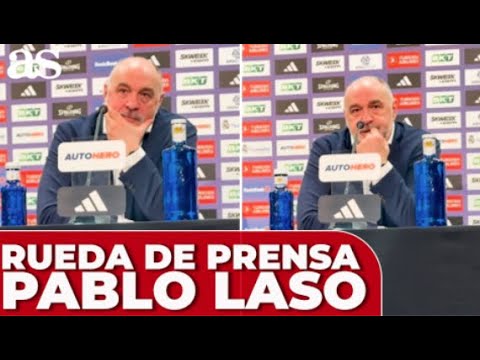 RUEDA de PRENSA DE PABLO LASO| REAL MADRID, FLORENTINO, LLULL...