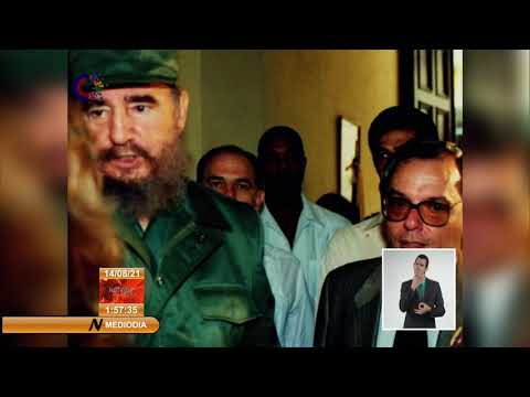 Exhiben fotografías de Fidel y Eusebio Leal en La Habana, Cuba