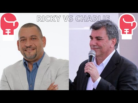 Charlie Delgado y Ricky Mendez en disputa en la transicion de Isabela