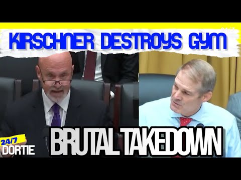 OUCH! JIM JORDAN DestroyS Glenn kirschner at his own hearing