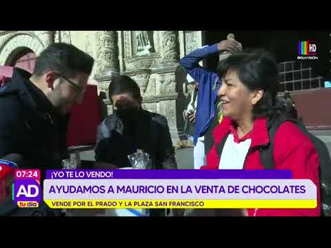 ¡Yo te lo vendo!: Ayudamos a Mauricio en la venta de sus chocolates