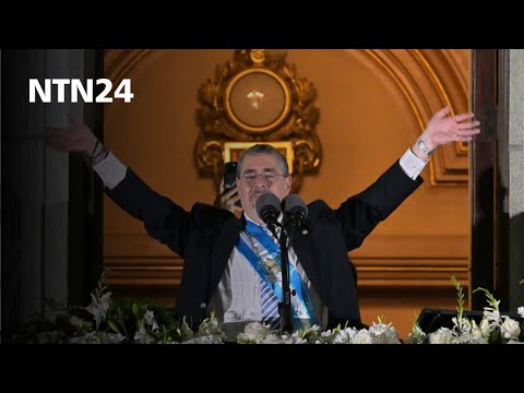 Bernardo Arévalo promete rescatar a Guatemala de la corrupción en primer discurso como presidente