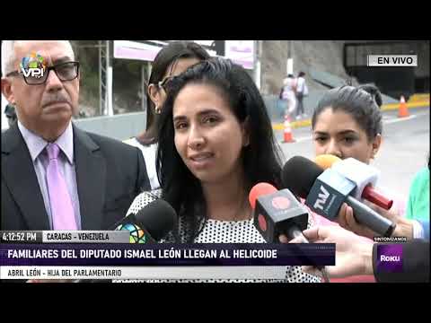 Caracas - Hija del diputado Ismael León indicó que es falso las acusaciones contra su padre - VPItv