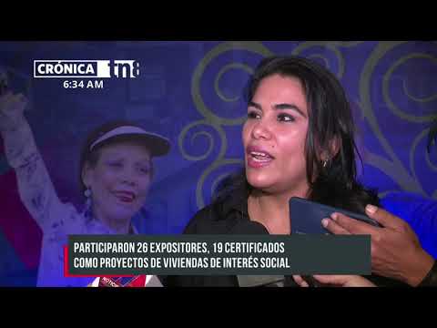 Familias alcanzan el sueño de un hogar en la Expovivienda - Nicaragua