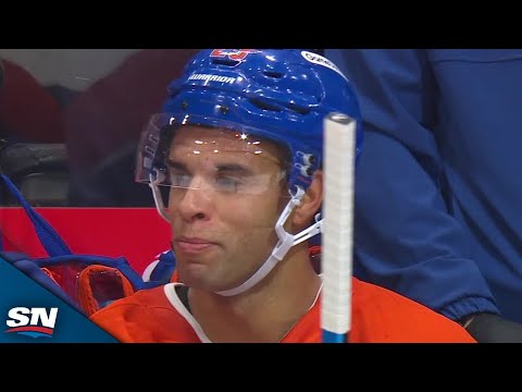 Oilers Darnell Nurse Scores From Sharp Angle As Igor Shesterkin Loses Track Of Puck