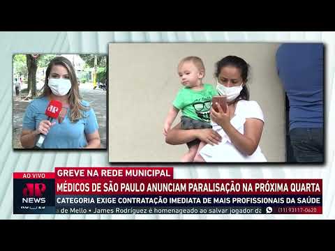 Médicos de São Paulo anunciam paralisação na próxima quarta