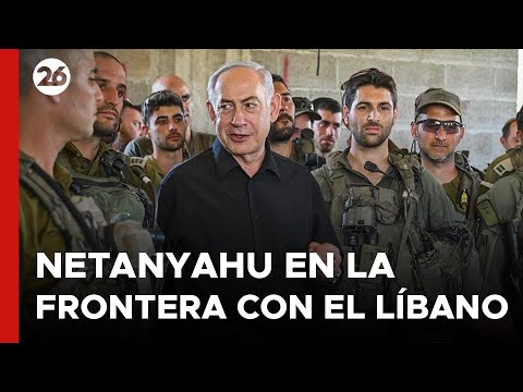 NETANYAHU en la frontera con EL LÍBANO: Acá también lograremos la VICTORIA