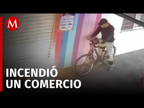 La fiscalía de la CdMx detiene a sujeto por incendiar un comercio donde trabaja su expareja