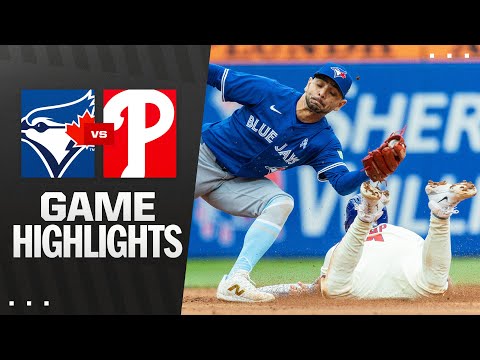 Blue Jays vs. Phillies Game Highlights (6/15/25) | MLB Highlights