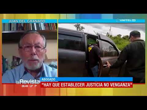 Juan del  Granado compara el proceso a Luis García Meza con el caso de Jeanine Áñez