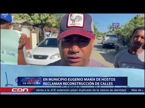 En el municipio Eugenio María de Hostos reclaman reconstrucción de calles