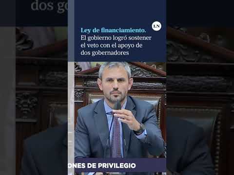 El Gobierno logró sostener la medida con el apoyo de dos gobernadores del PJ y sugestivas ausencias