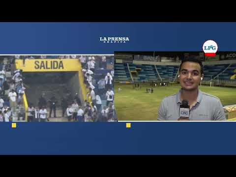 #URGENTE | Emergencia en el estadio Cuscatlán