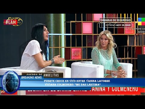 Fuerte cruce en vivo entre Yanina Latorre  Viviana Colmenero: “Me das lástima”