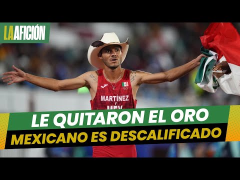 Fernando Martínez fue descalificado luego de haber ganado la medalla de oro en los Panamericanos