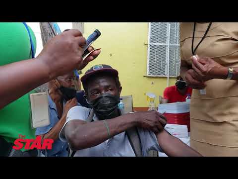 Over 50 MoBay homeless and street persons get the jab