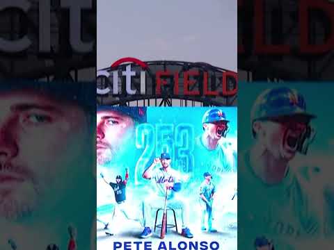 Pete Alonso passes Darryl Strawberry for the most home runs in Mets franchise history!