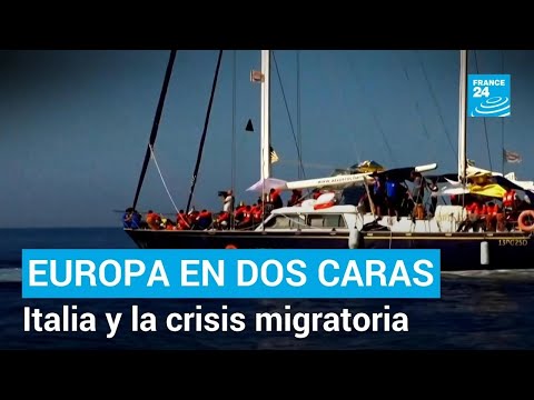 Europa en dos caras: la crisis migratoria en el centro de los intereses italianos • FRANCE 24