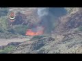 فيديو| قوات #العمالقة تستهدف وتدمر مركبة وتجمعاً لعناصر مليشيا الحوثي في جبهة #كهبوب #باب_المندب