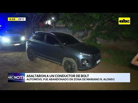 Emboscan y roban vehículo de conductor de Bolt