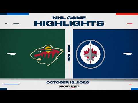 NHL 하이라이트 | 와일드 대 제츠 - 2026년 10월 14일