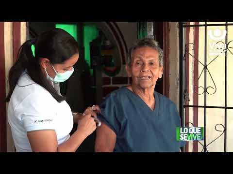 Managua: más familias del barrio Sócrates Flores se inmunizan contra la Covid-19