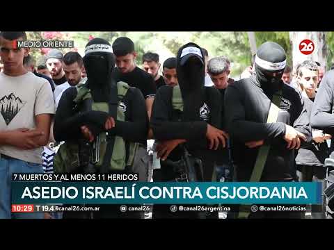 MEDIO ORIENTE | Asedio israelí contra Cisjordania