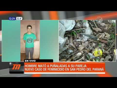 Otro caso de feminicidio en San Pedro del Paraná