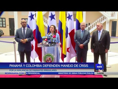 Panama? y Colombia defienden manejo de crisis por la avalancha de migrantes irregulares